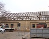 KKC Koruna; bourání střechy staré hasičárny; 22.1.2020