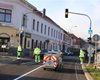 Kolaudační prohlídka, komunikace pod mostním objektem, v blízkosti Horymírova náměstí, 8.12.2020