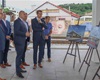 Kontrolní den stavby modernizace trati s ministrem dopravy Martinem Kupkou, 9.6.2022