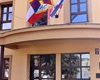 Tibetská vlajka na radotínské radnici, 8.3.2019