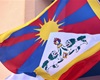 Tibetská vlajka na radotínské radnici, 8.3.2019