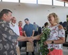 Učitelům radotínské základní školy a kuchařkám ze školní jídelny přišel poděkovat i starosta Karel Hanzlík, 30.6.2021