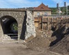 Původní část tunýlku v Prvomájové ulici se již demoluje, 12.8.2022