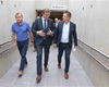 Kontrolní den stavby modernizace trati s ministrem dopravy Martinem Kupkou, 9.6.2022