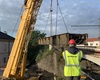 Bourání druhé poloviny železničního mostu u Horymírova náměstí, 2.9.2020
Foto: Roman Šimáček