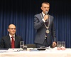Karel Hanzlík na ustavujícím zasedání Zastupitelstva městské části Praha 16, 1.11.2018