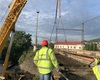 Bourání druhé poloviny železničního mostu u Horymírova náměstí, 2.9.2020
Foto: Roman Šimáček