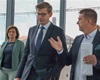 Kontrolní den stavby modernizace trati s ministrem dopravy Martinem Kupkou, 9.6.2022