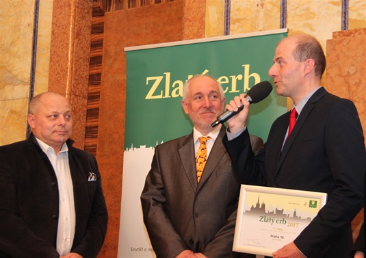 Vyhodnocení soutěže Zlatý erb v Hlavním městě Praze, 29.3.2017