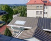 Střecha Místní knihovny je v havarijním stavu a prochází opravou, 11.8.2021